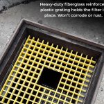swppp drain insert prevents stormwater pollution