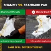 Shammy vs standard spill pad